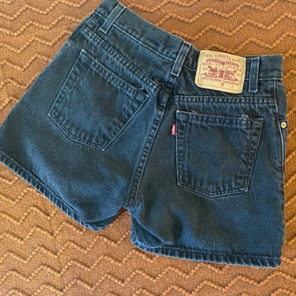 Black Levi Shorts